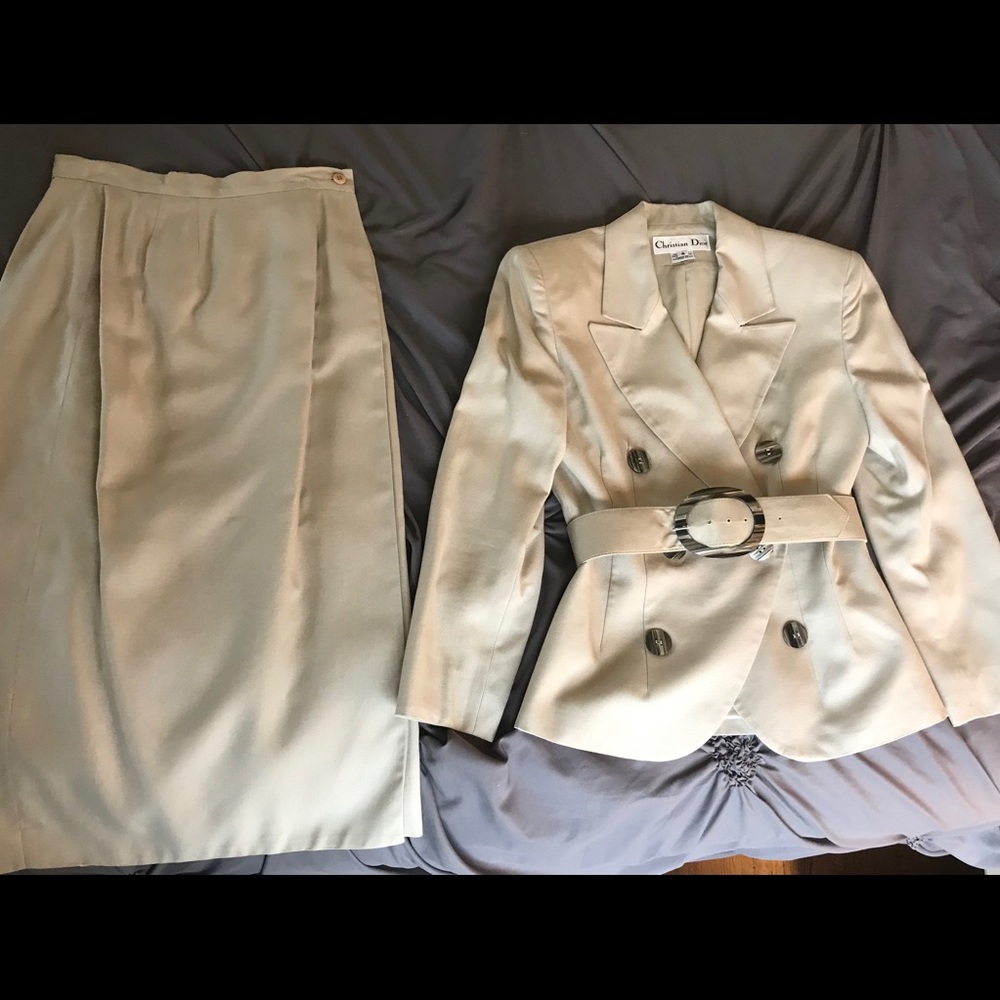 Vintage Dior Dress Suit